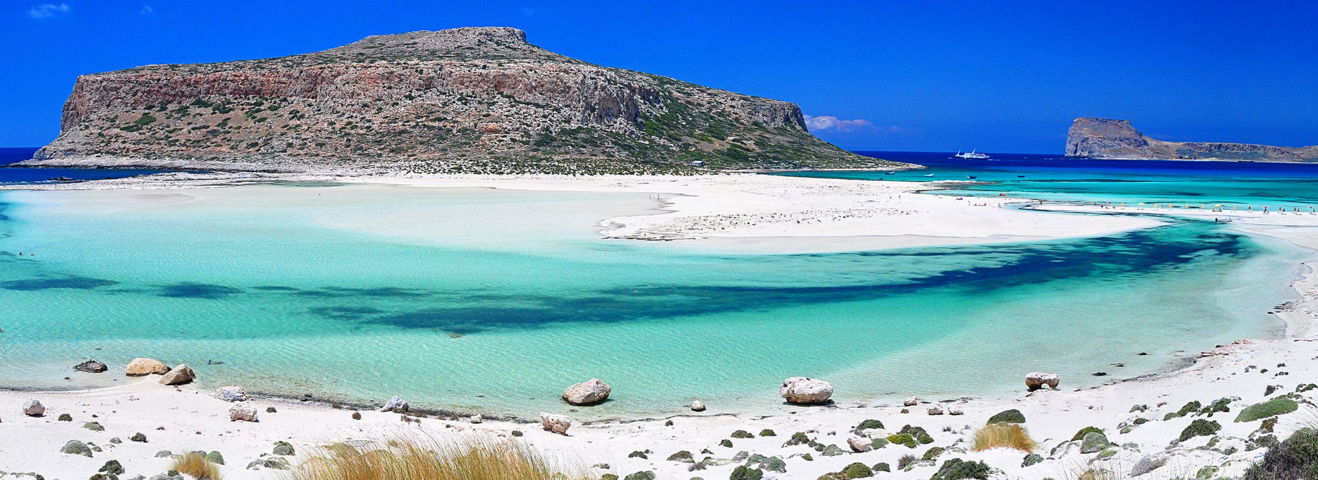 Die Insel Gramvousa und die Lagune von Balos